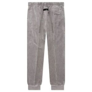 Fear of God Essentials Women's Velour Pant in Gray